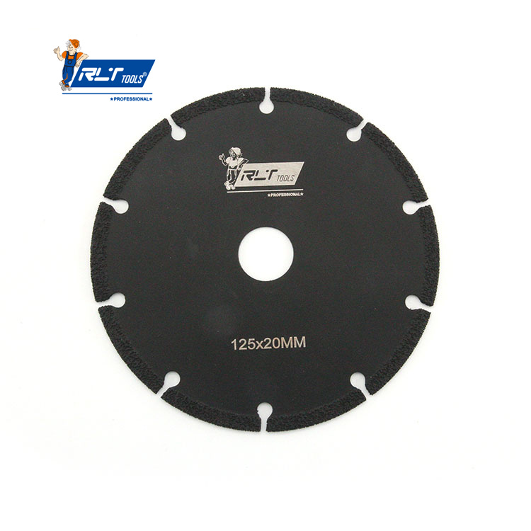 New Arrival High Quality Multipurpose 125*20mm Vacuum Brazed Carbide Saw Blade For Wood